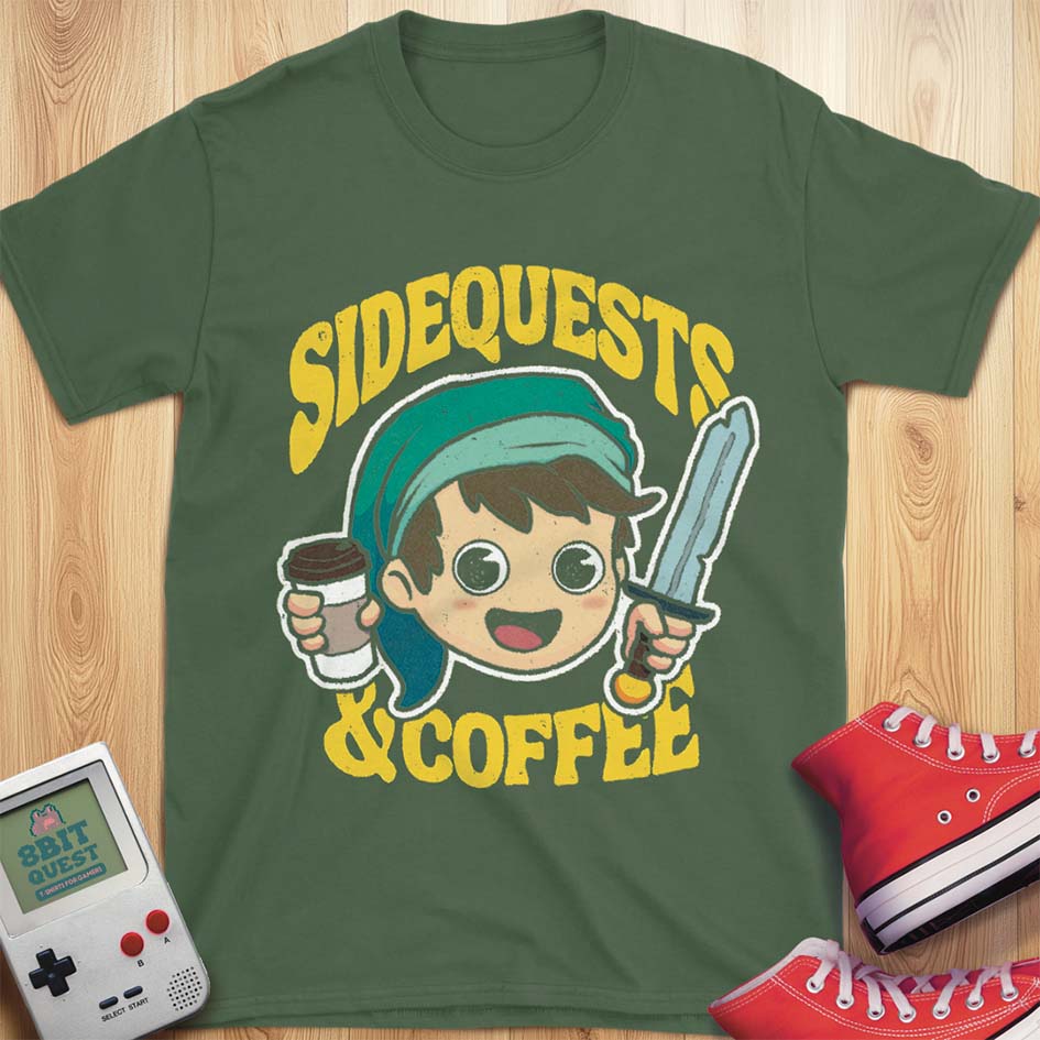 Sidequests & Coffee T-Shirt