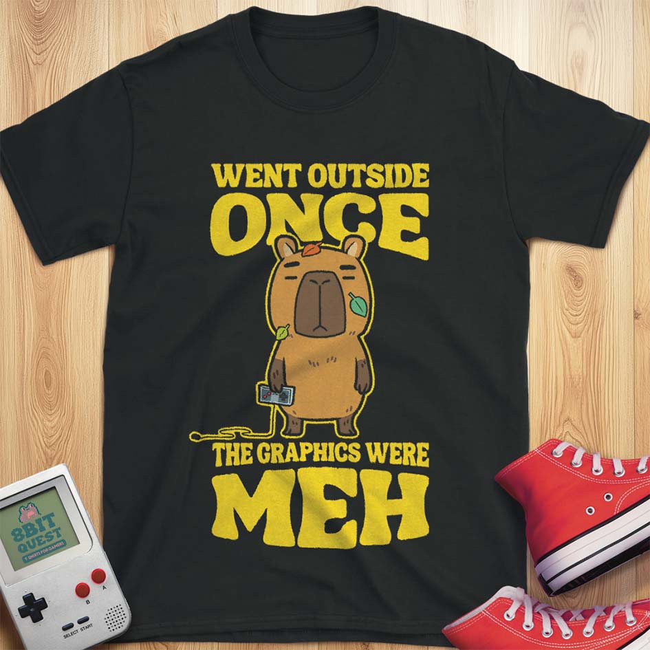 Went Outside Once T-Shirt