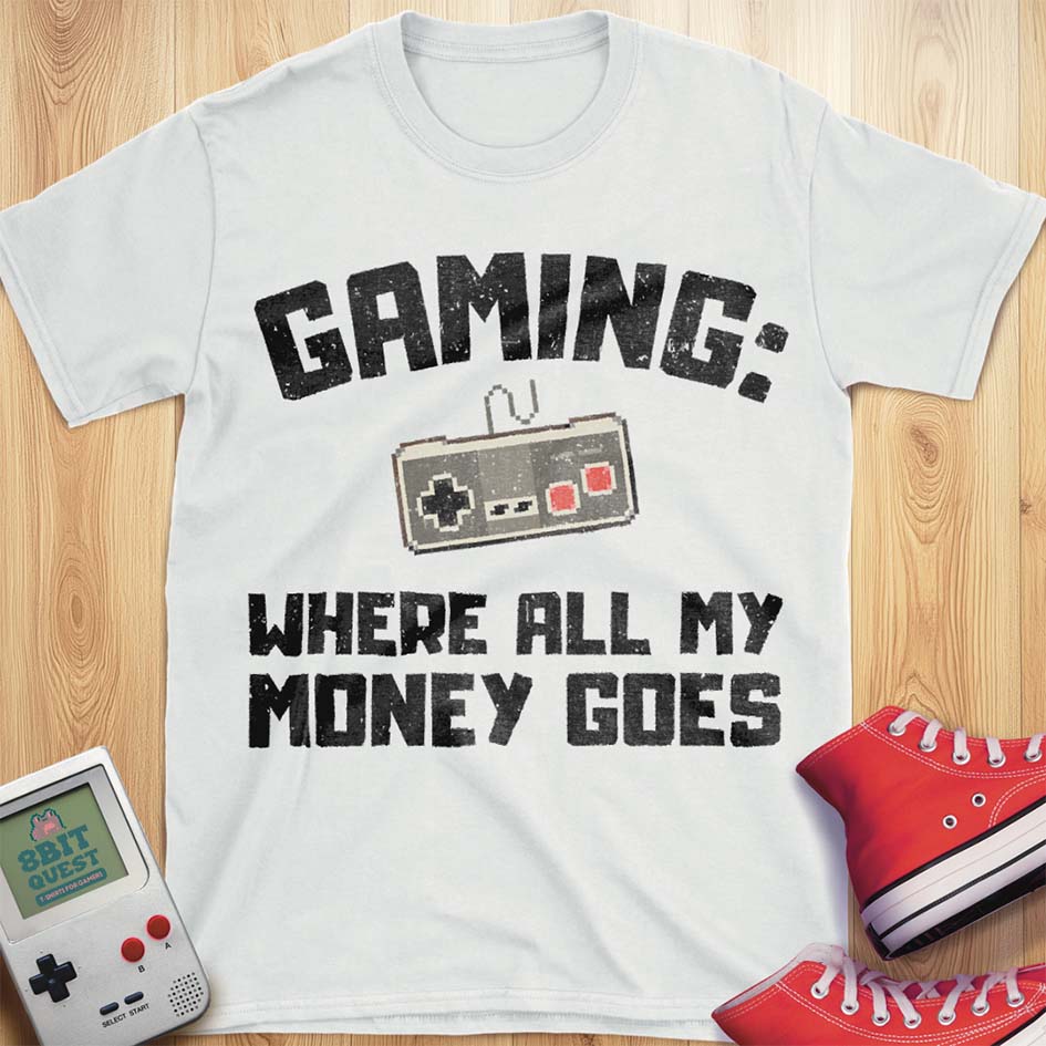 Where My Money Goes T-Shirt