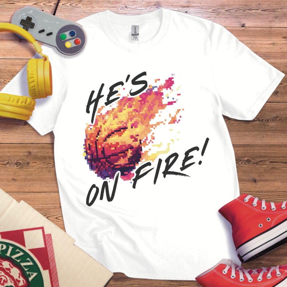 He's On Fire T-Shirt