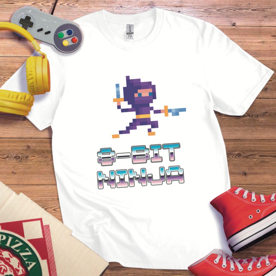 8-Bit Ninja T-Shirt