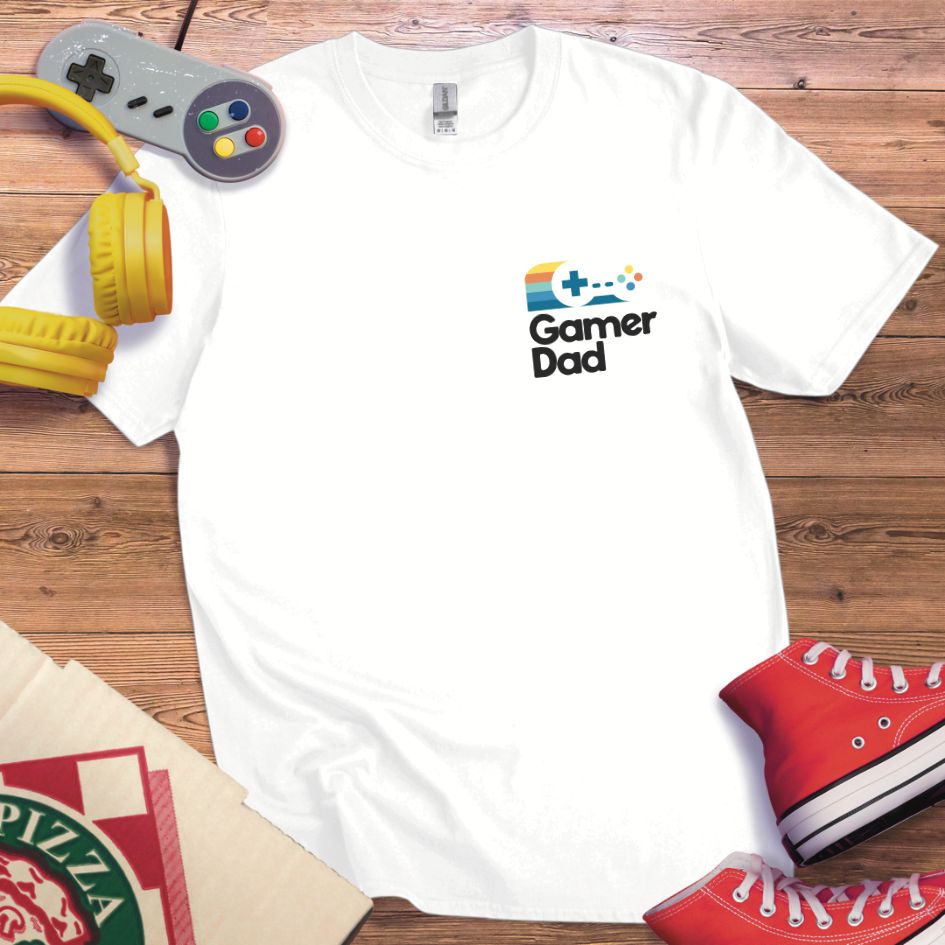 Retro Gamer Dad T-Shirt