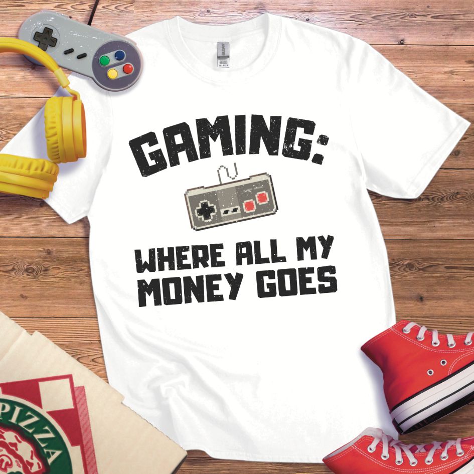 Where My Money Goes T-Shirt