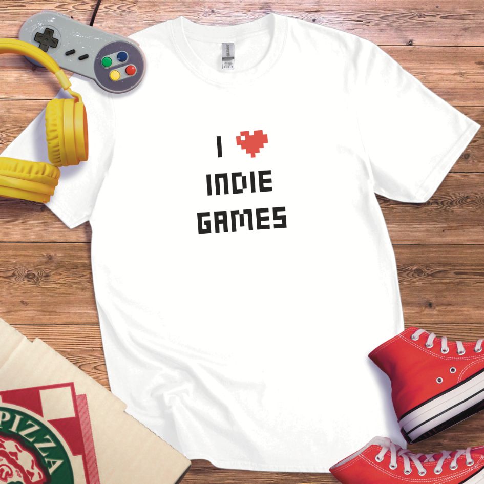 I Love Indie Games T-Shirt