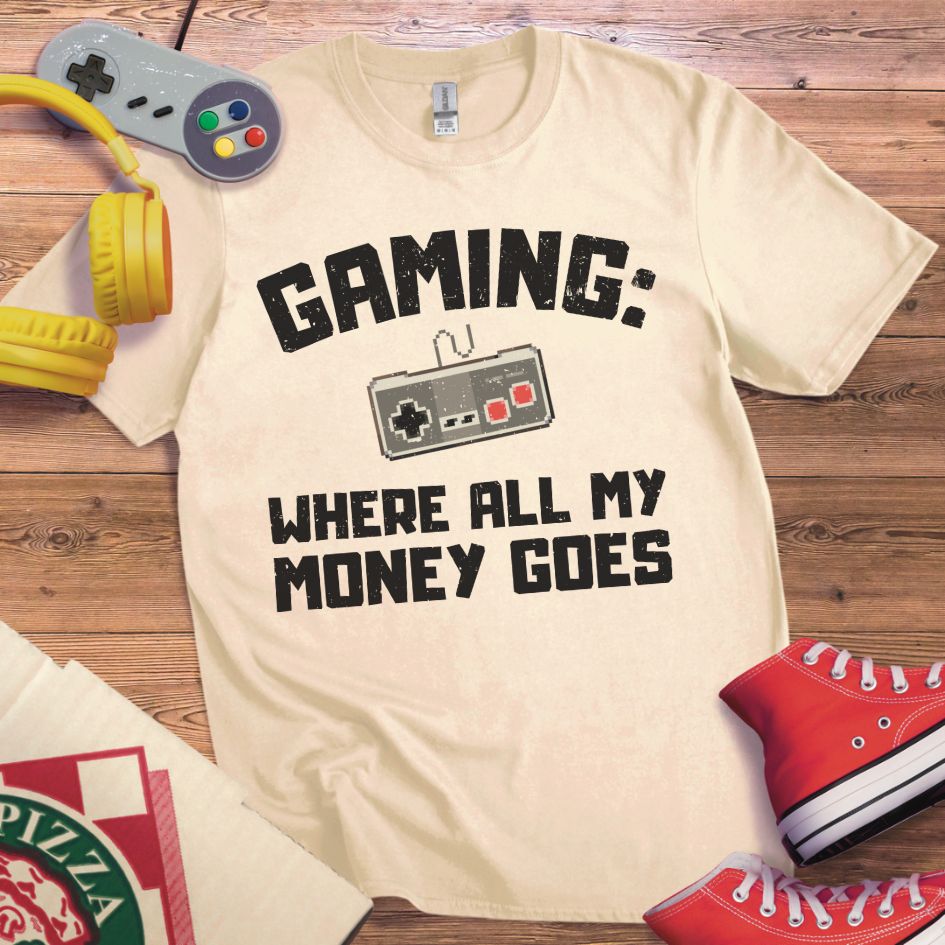 Where My Money Goes T-Shirt