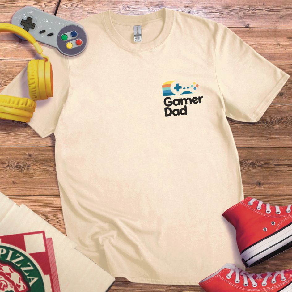 Retro Gamer Dad T-Shirt