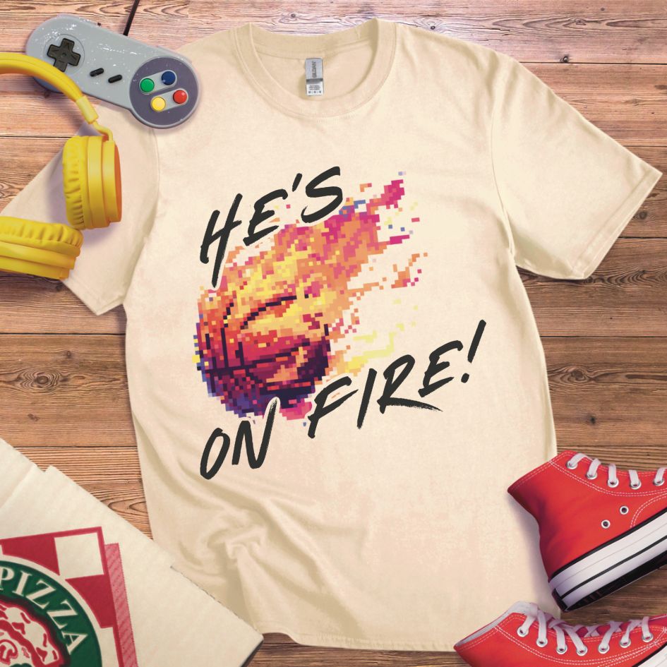 He's On Fire T-Shirt