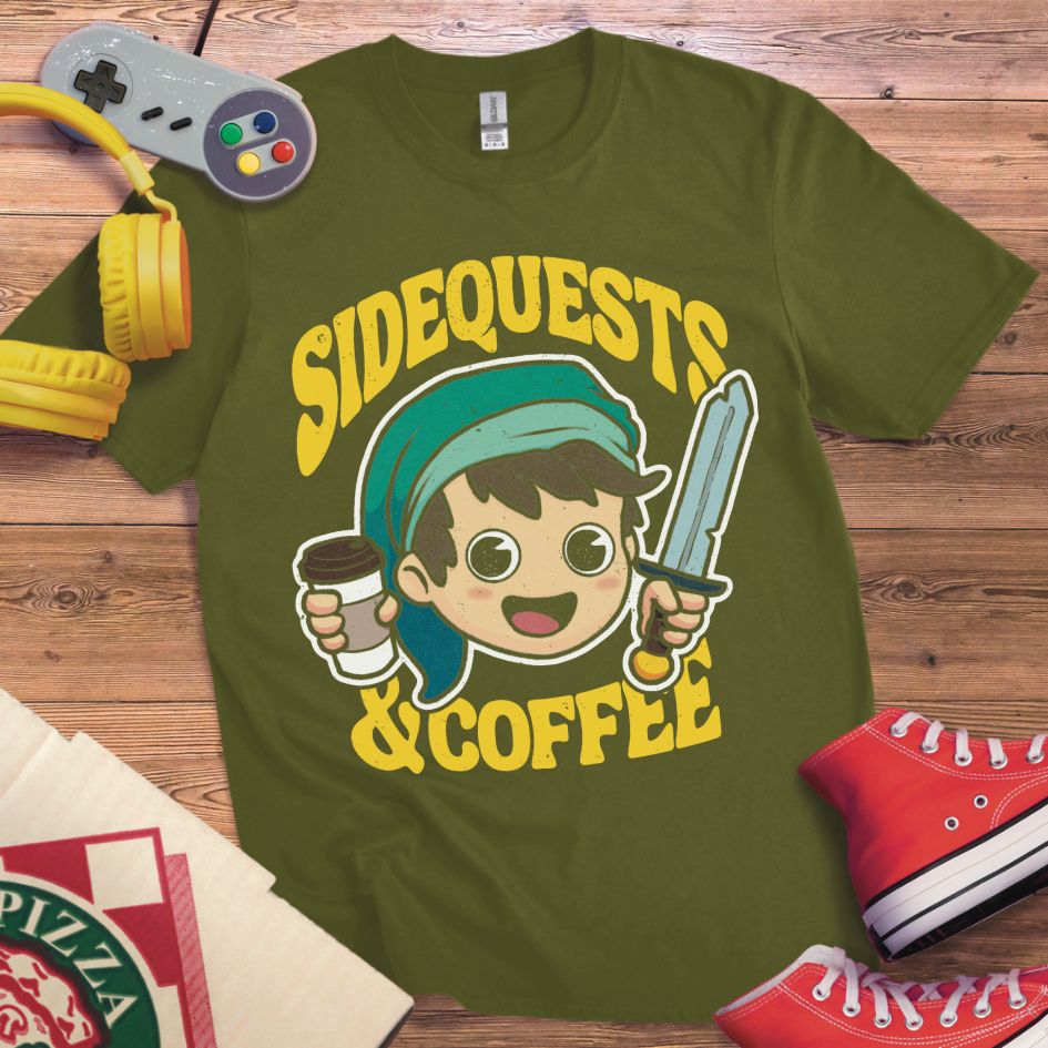 Sidequests & Coffee T-Shirt