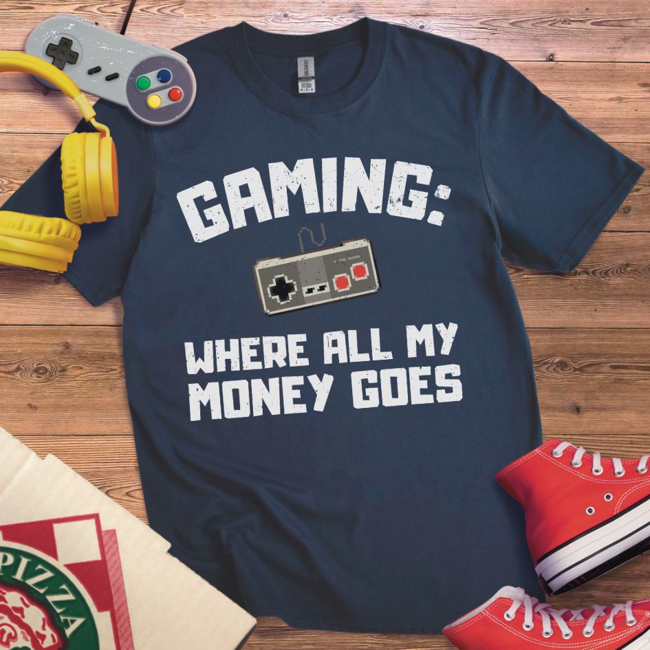 Where My Money Goes T-Shirt