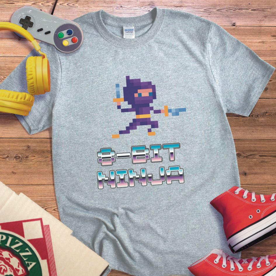 8-Bit Ninja T-Shirt