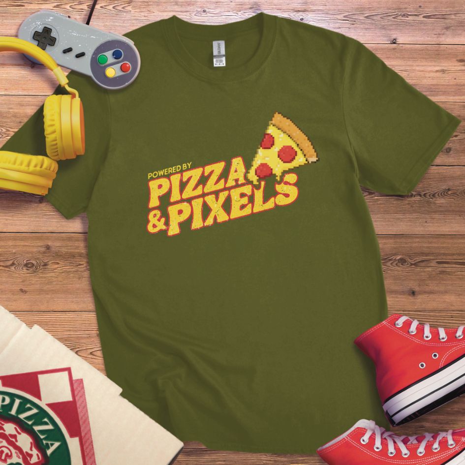 Pizza & Pixels T-Shirt