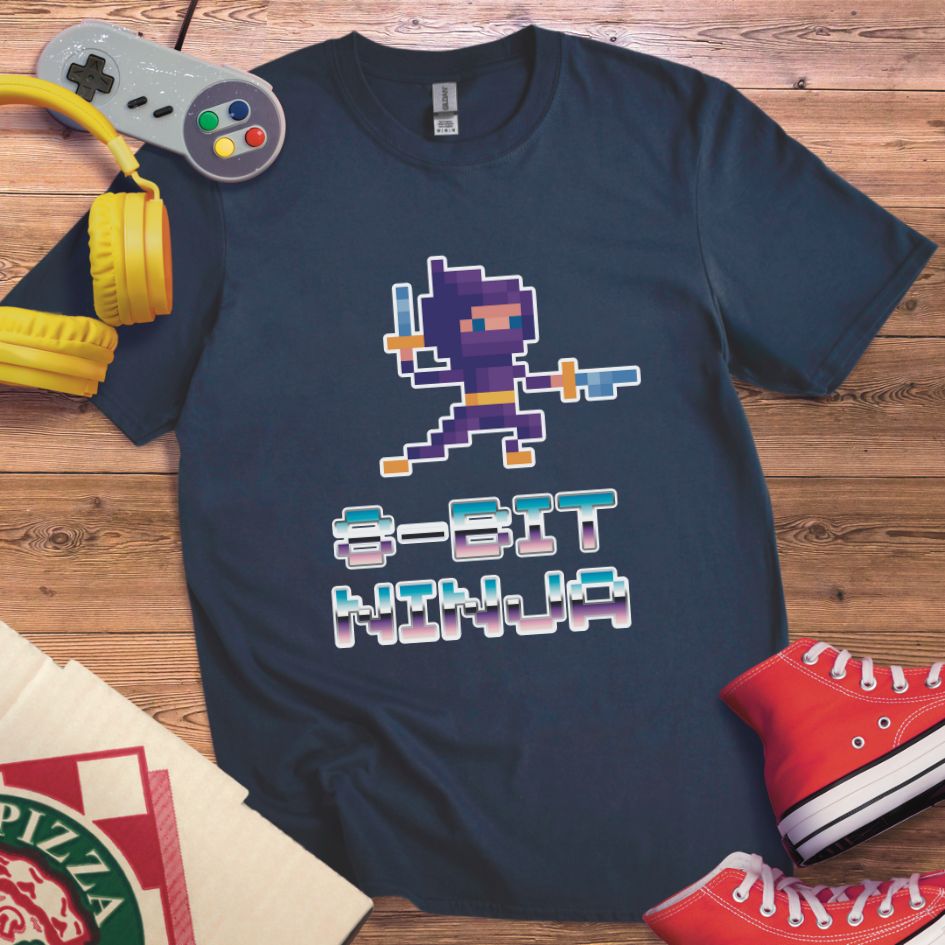 8-Bit Ninja T-Shirt