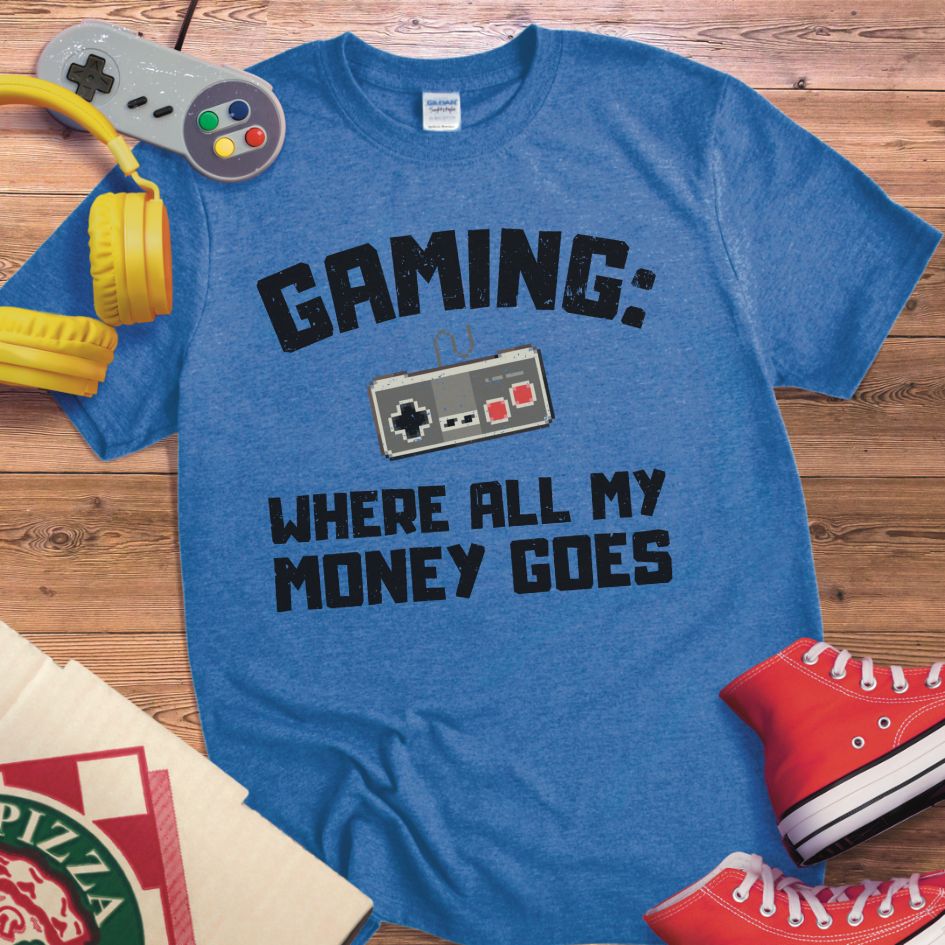 Where My Money Goes T-Shirt