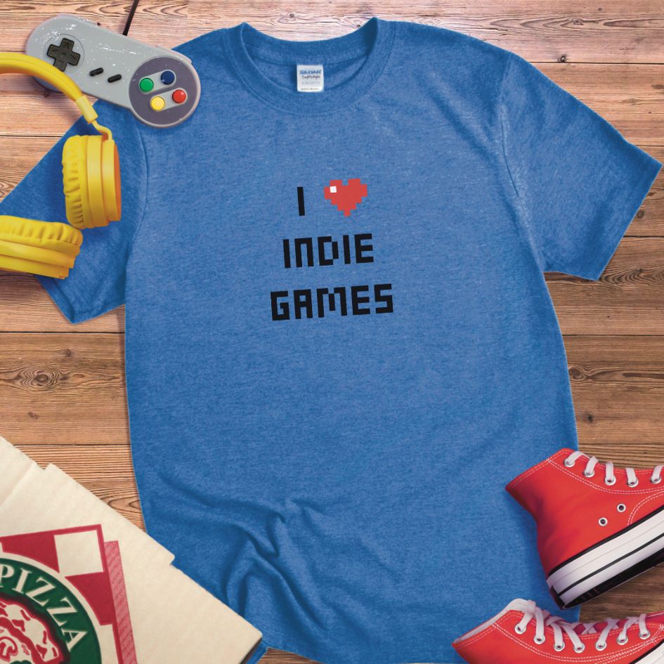 I Love Indie Games T-Shirt