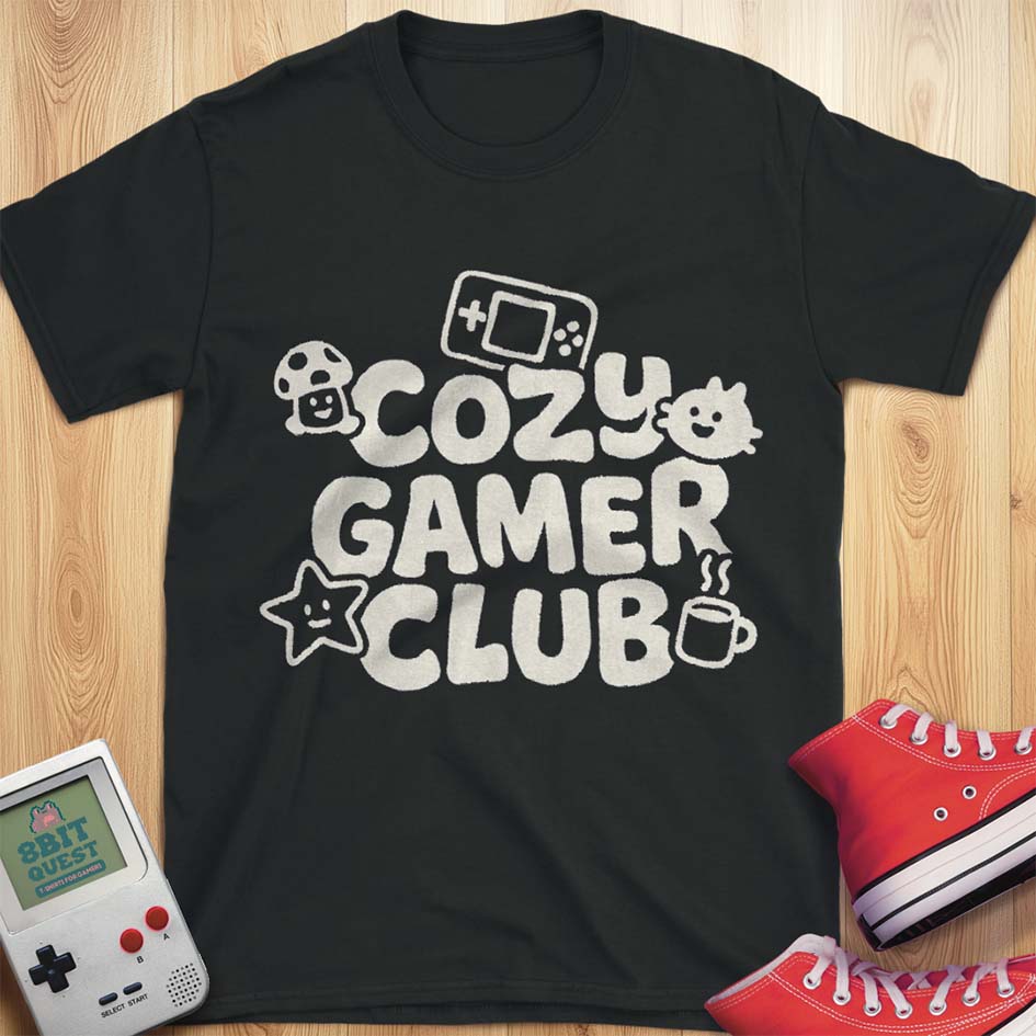 Cozy Gamer Club T-Shirt
