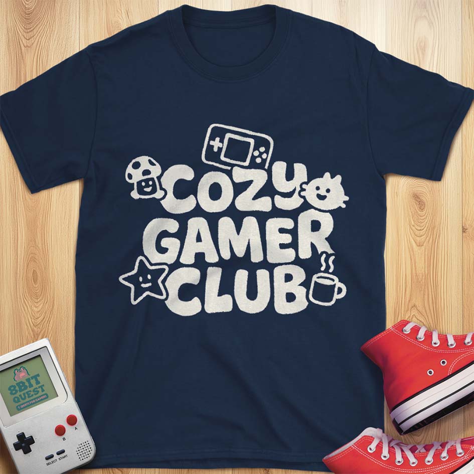 Cozy Gamer Club T-Shirt