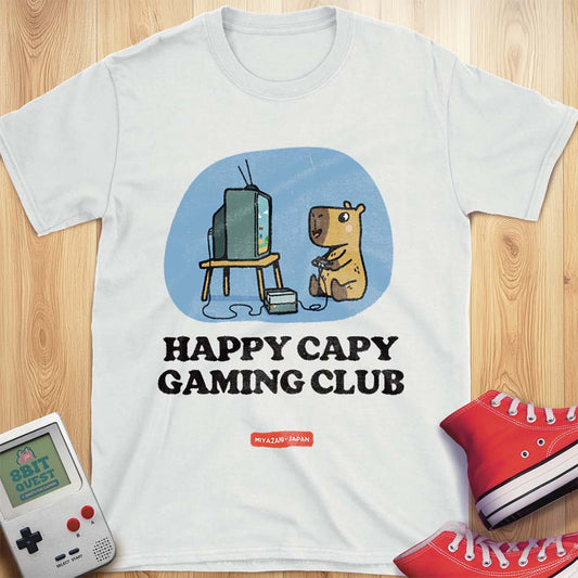 Happy Capy Gaming Club T-Shirt