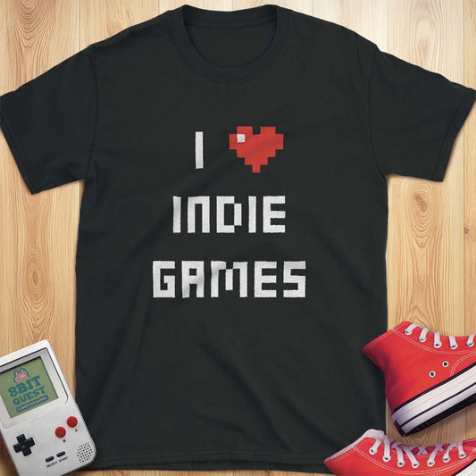 I Love Indie Games T-Shirt