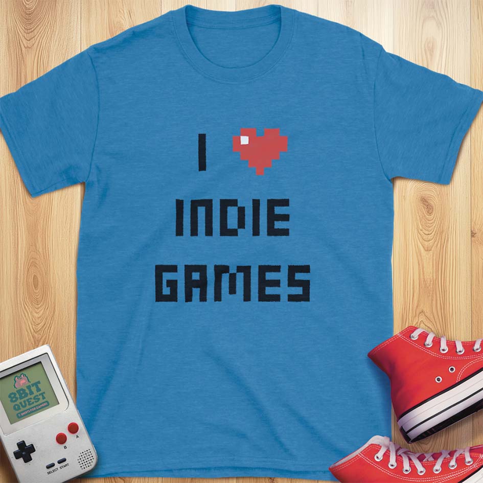 I Love Indie Games T-Shirt