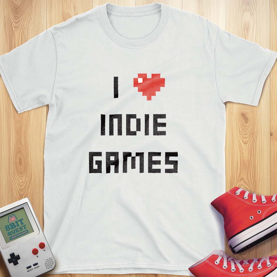 I Love Indie Games T-Shirt