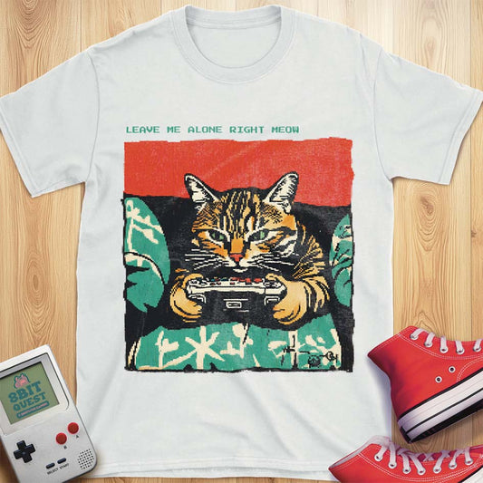Leave Me Alone Meow T-Shirt