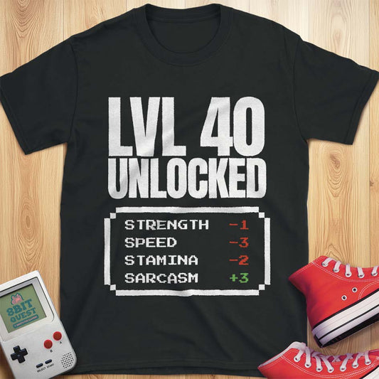 LVL 40 Unlocked T-Shirt