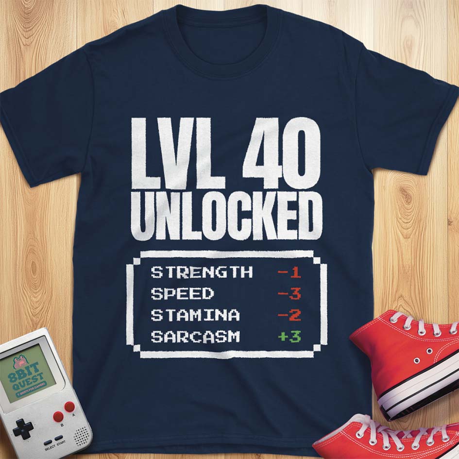 LVL 40 Unlocked T-Shirt
