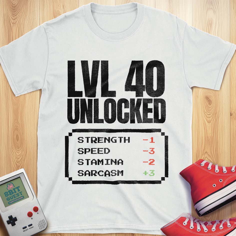 LVL 40 Unlocked T-Shirt