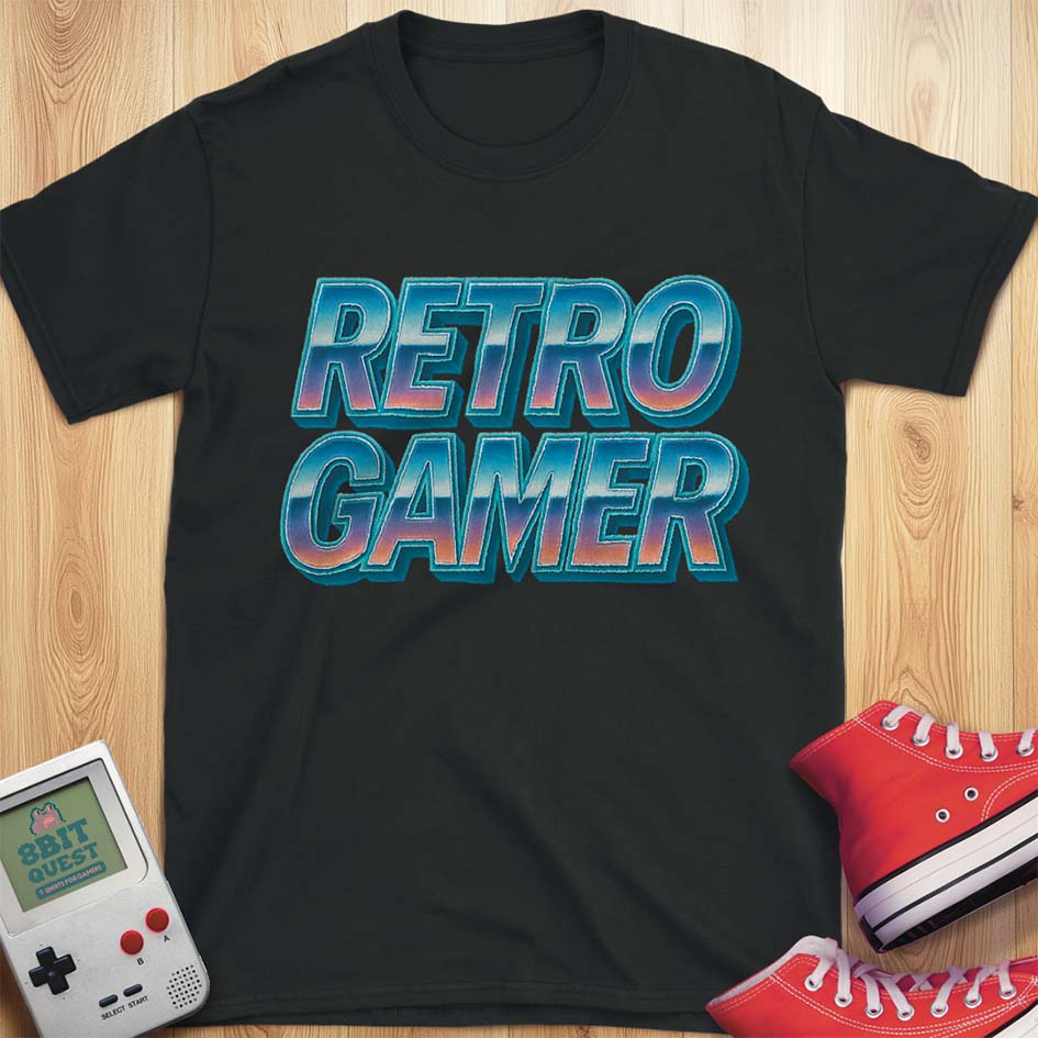 Retro Gamer Bold T-Shirt