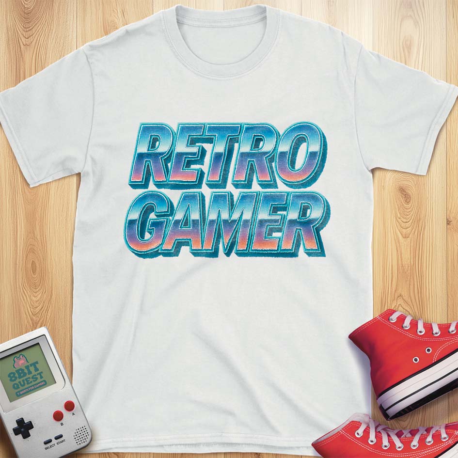 Retro Gamer Bold T-Shirt