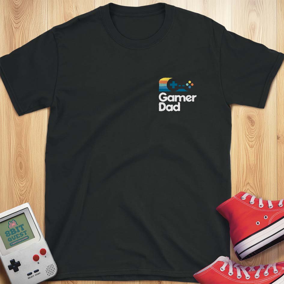 Retro Gamer Dad T-Shirt