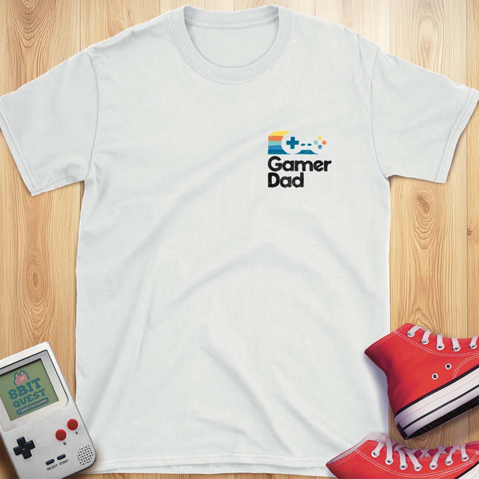 Retro Gamer Dad T-Shirt