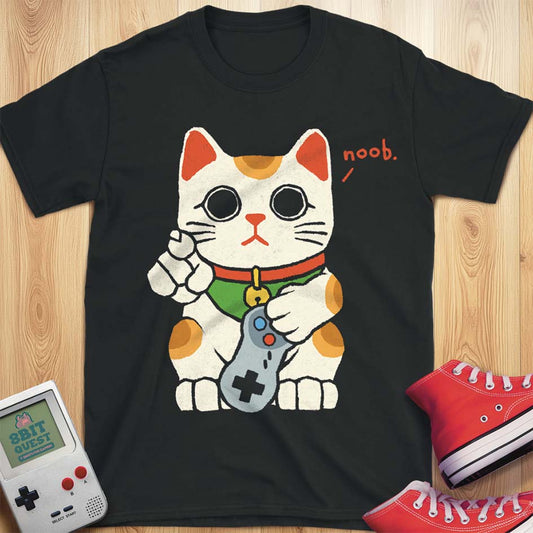 Rude Maneki Neko T-Shirt