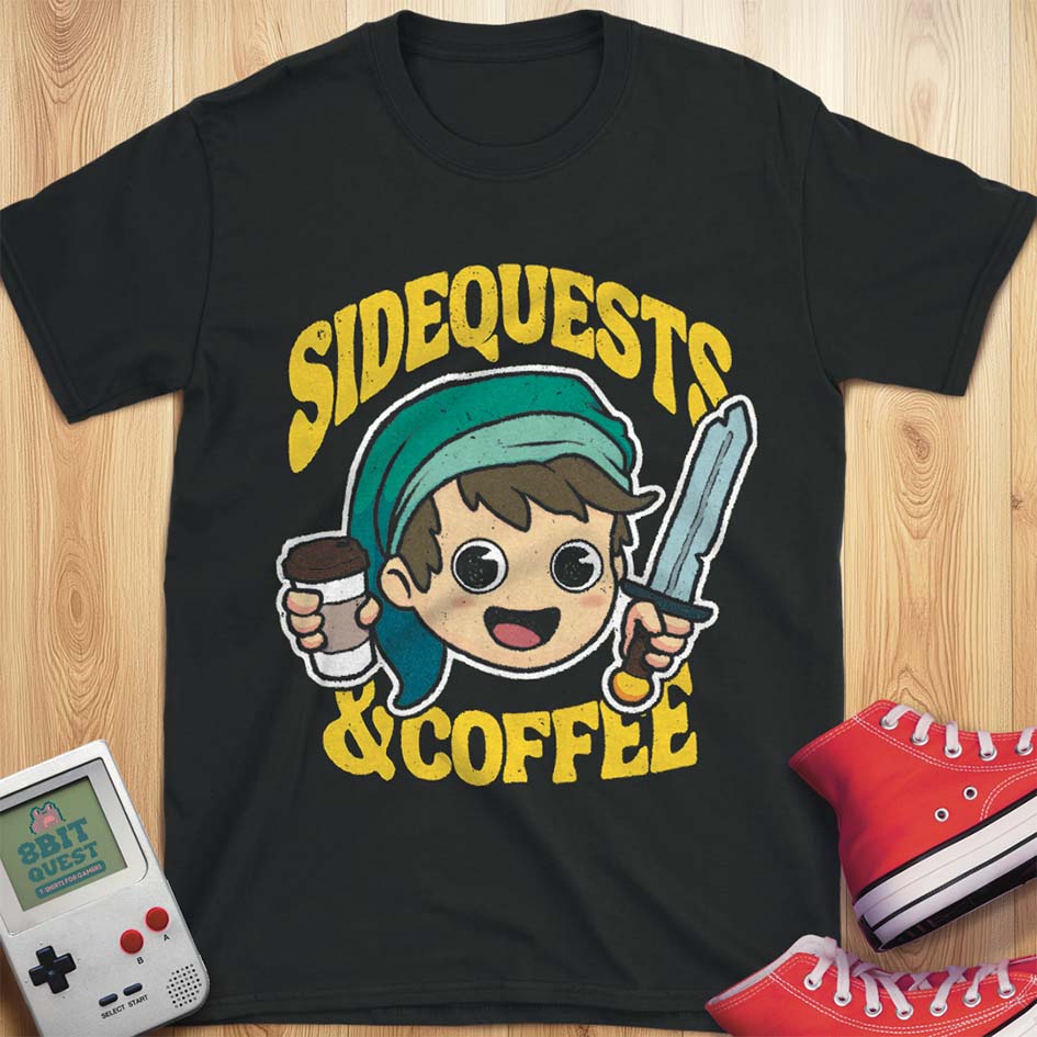 Sidequests & Coffee T-Shirt