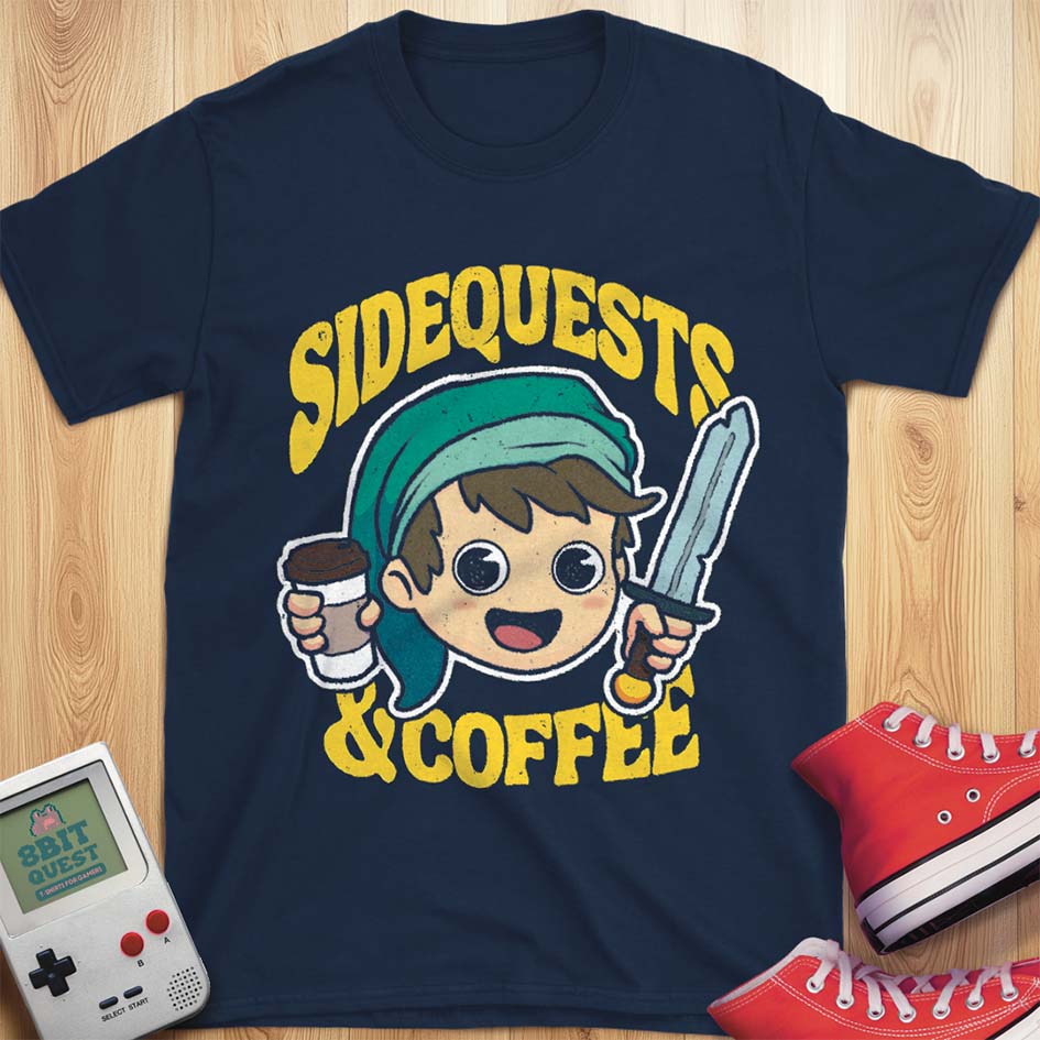 Sidequests & Coffee T-Shirt