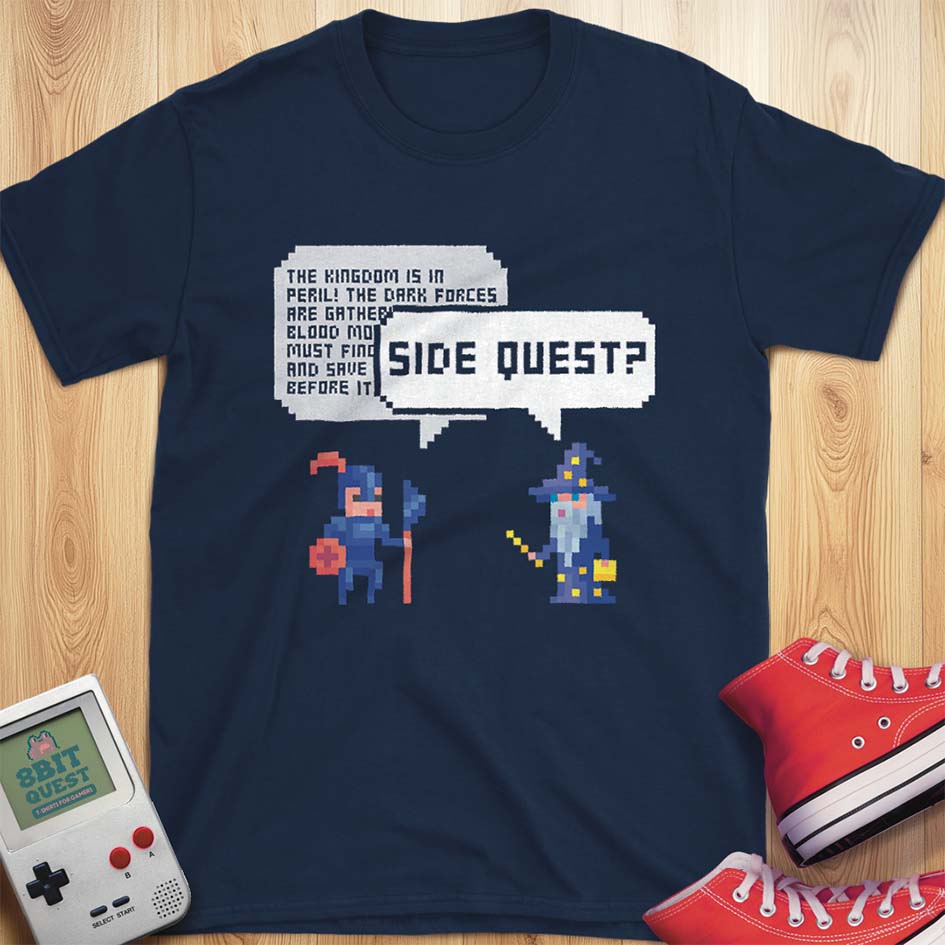Side Quest Wizard T-Shirt
